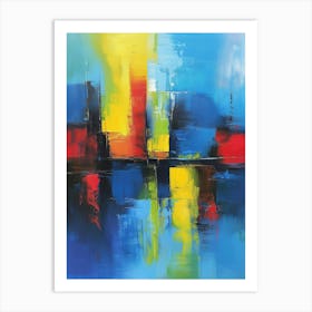 Abstract Painting 2352 Art Print