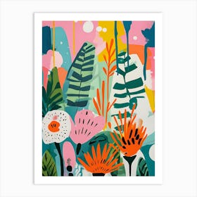 Tropical Garden Art Print