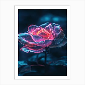 Pink Rose 3 Art Print