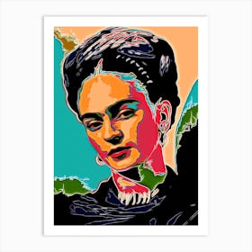 Frida Illustration Art Print