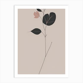 Wild Rose Wildflower Simplicity Art Print