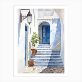 Blue Door 42 Art Print