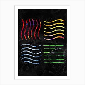 Four Five Elements Hor Art Print