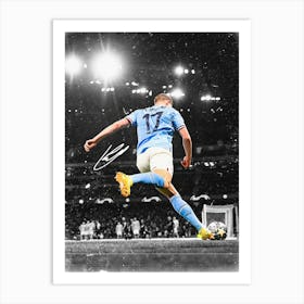 De Bruyne Art Print