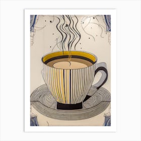 Cup Of Coffee Art Print