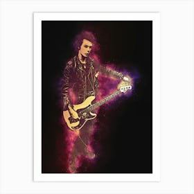 Spirit Of Sid Vicious In Tune Art Print