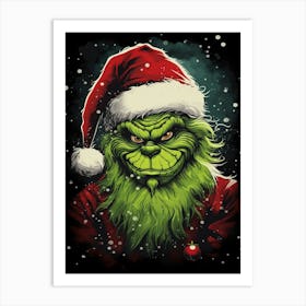 How The Grinch Stole Christmas 7 Art Print