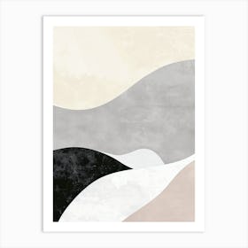 Faded Memories Minimalist Style Art Print