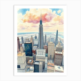 Towering Ambitions Art Print