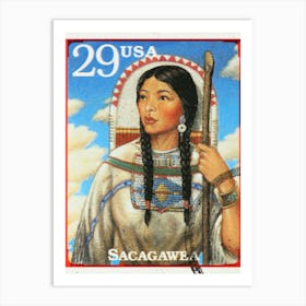 Sacagawea Art Print