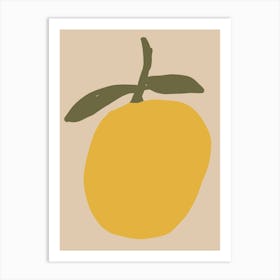 Tangerine Art Print