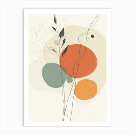 Abstract Flower 54 Art Print