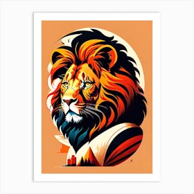 Lion Art Print