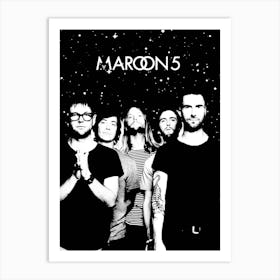 Maroon 5 1 Art Print