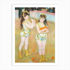Acrobats At The Cirque Fernando (1879), Pierre Auguste Renoir Art Print