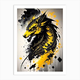 Dragon Painting Art Print