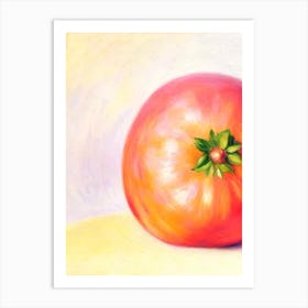 Grapefruit Painting Fruit Art Print
