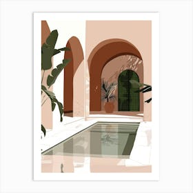 Mediterranean House 1 Art Print