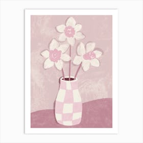 All Pink Daffodils Girly Art Print