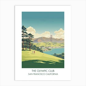 The Olympic Club (Lake Course)   San Francisco California 4 Art Print