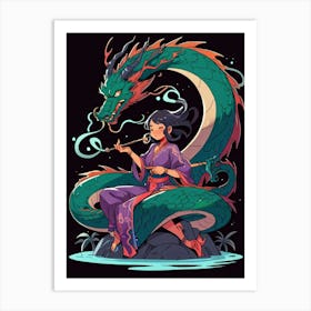 Chinese Dragon 5 Art Print