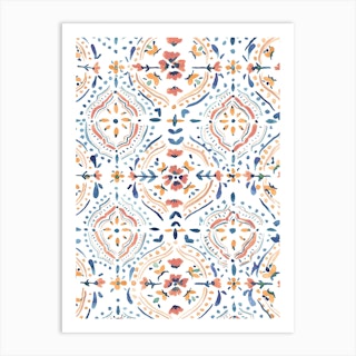Moroccan Tiles Art Print