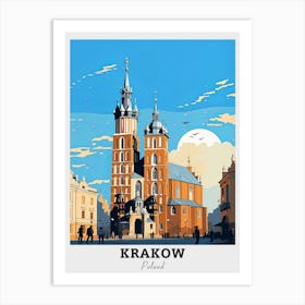 Krakow, Poland Travel Art Print