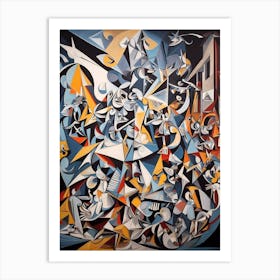 Abstract Painting 54 Art Print