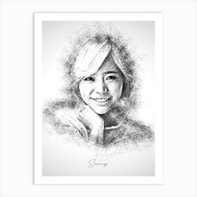 Sunny Snsd Art Print