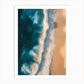 Sand And Sea 1 Art Print