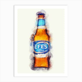 Efes Pils Art Print