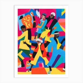 Dancers 1 Art Print