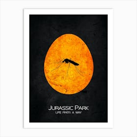 Jurassic Park Film Art Print
