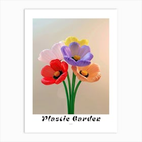 Dreamy Inflatable Flowers Poster Poppy 2 Art Print