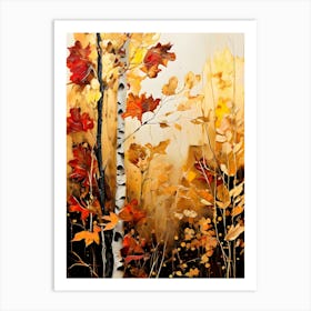 Autumn Leaves 59 Art Print