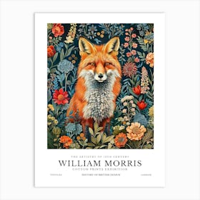 William Morris Exhibition Animals Series 31 Art Print