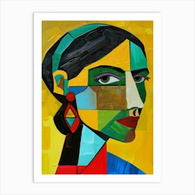 Portrait Of A Woman 507 Art Print