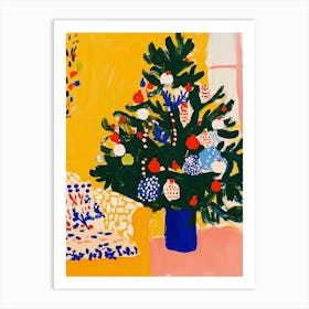 Cozy Christmas No 1 Art Print