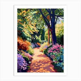 Hampstead Heath London Parks Garden 4 Painting Art Print