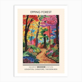 Epping Forest London Parks Garden 2 Art Print
