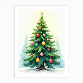 Christmas Tree 2 Art Print