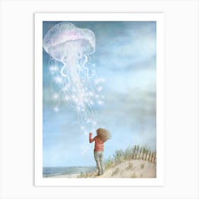 By The Sea Art Print