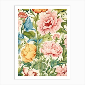 Floral Pattern 11 Art Print