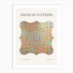 Geometric Pattern Poster 16 Art Print