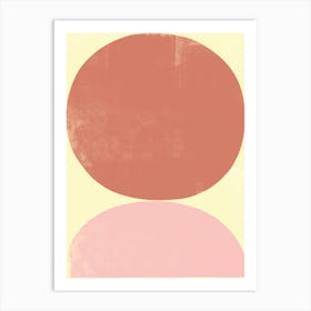 Abstract Screenprint Sun 1 Art Print