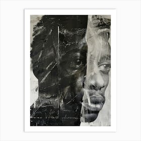 'The Face Of A Man' Art Print