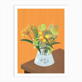 Flowers For Pisces Art Print