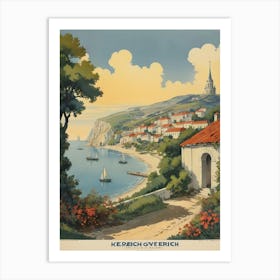 Vintage Kerch Ove Les Palmers Art Print 2 Art Print