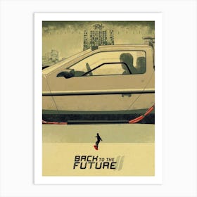 Back To The Future Ii Art Print