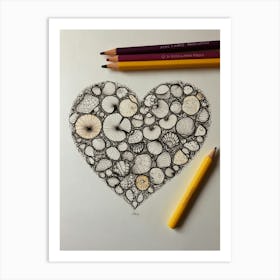 Heart Of Wood 3 Art Print